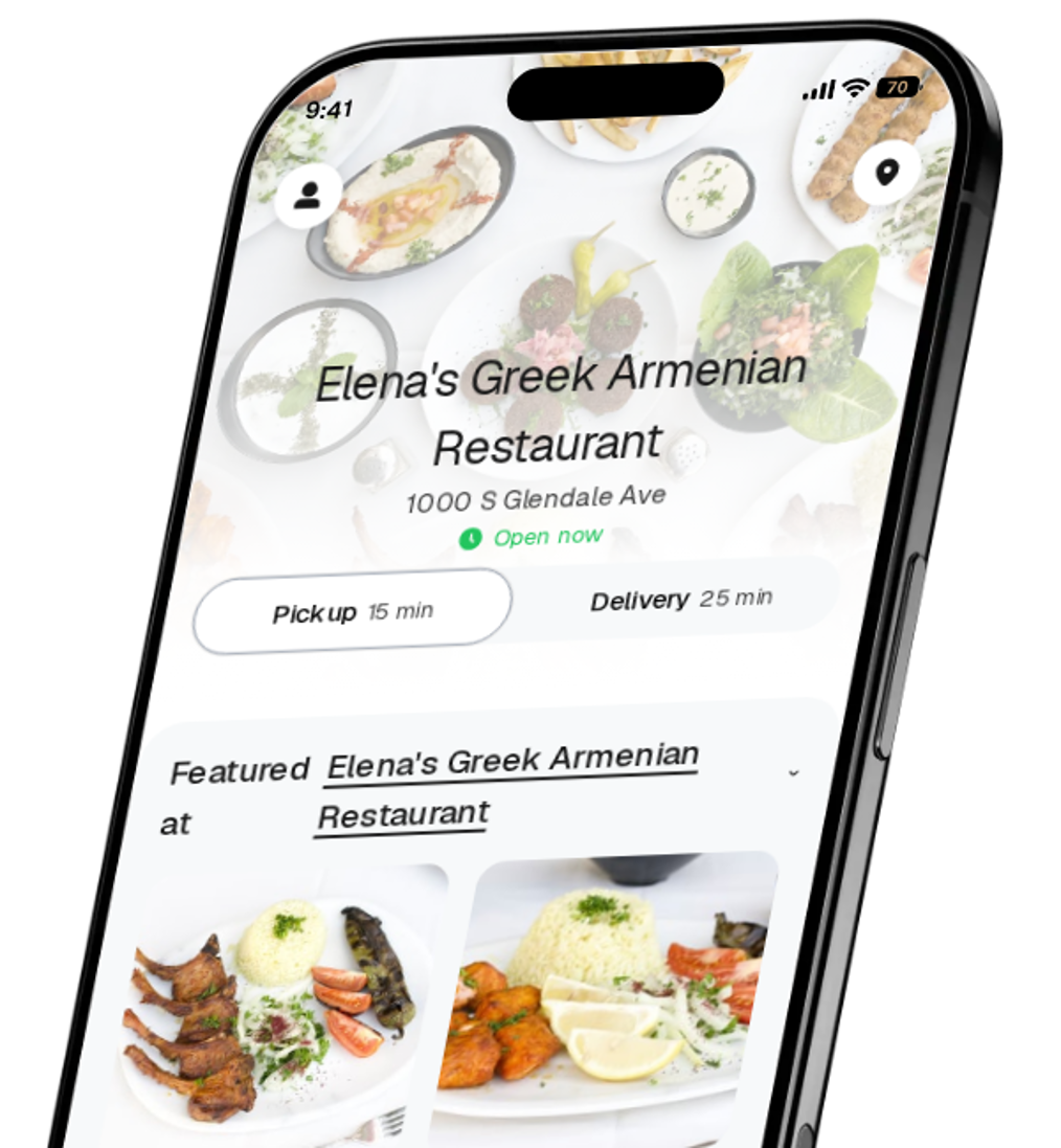 Elena's Greek Armenian Restaurant app preview