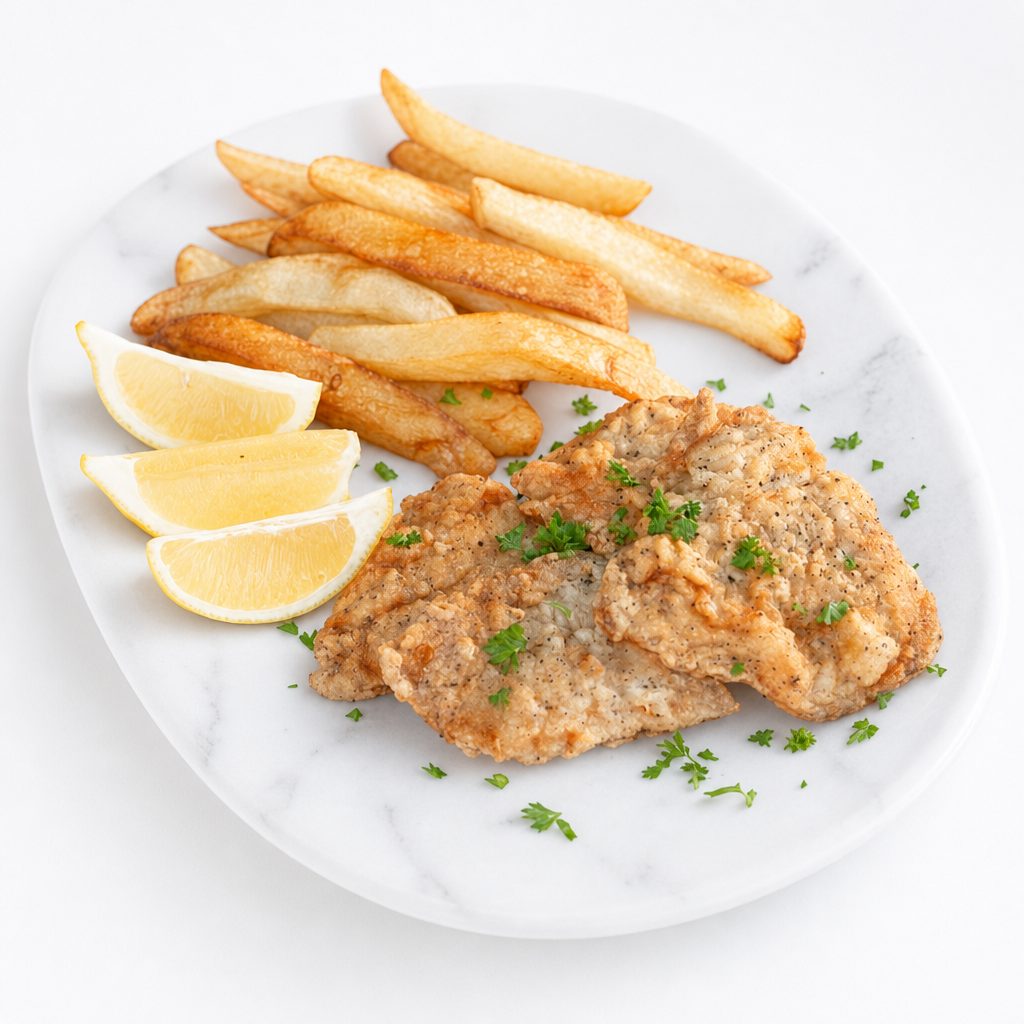 Fish & Chips Plate.