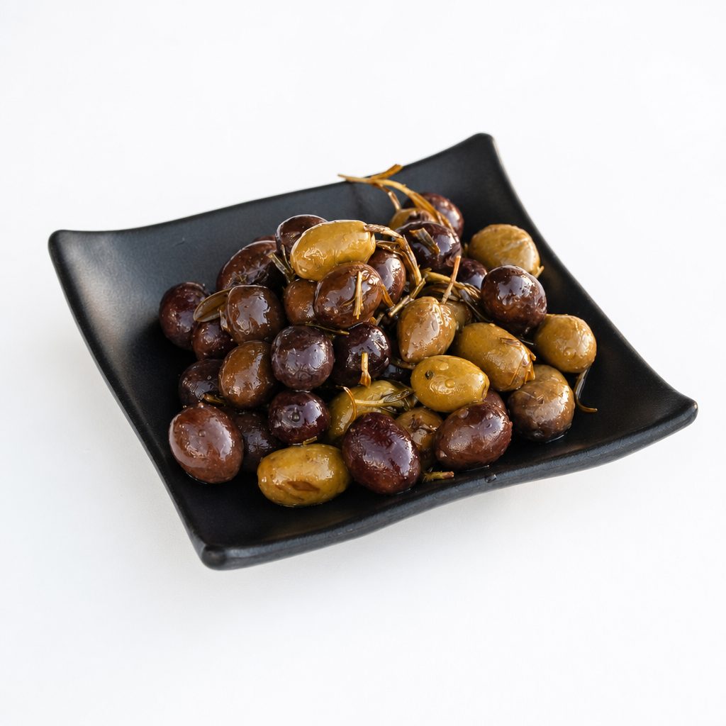 Marinated Olives (WITH PITS).
