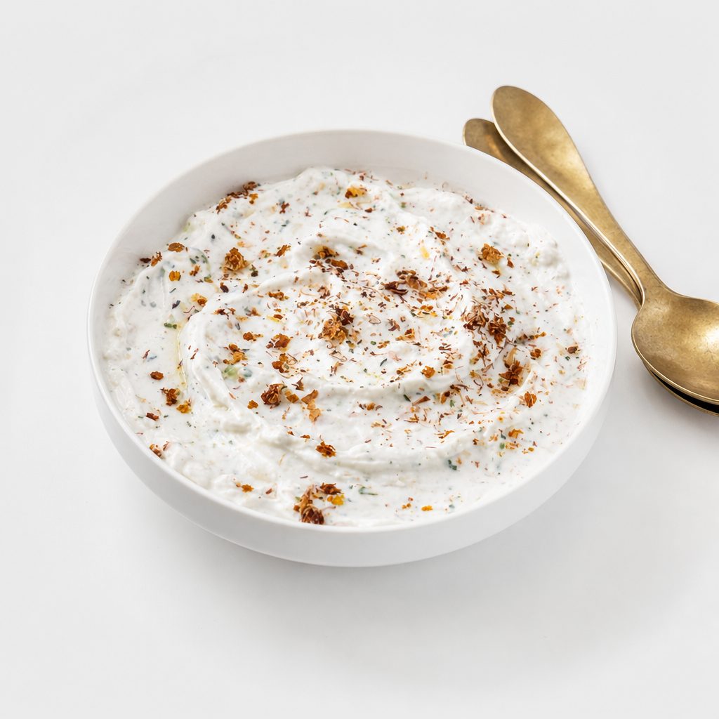 Shallot Yogurt Dip (Mast-O-Musir).