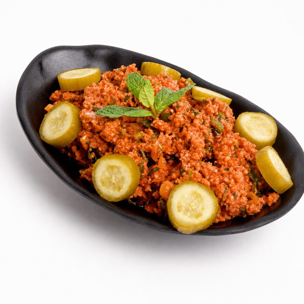 Eech (Armenian Bulgur Salad).