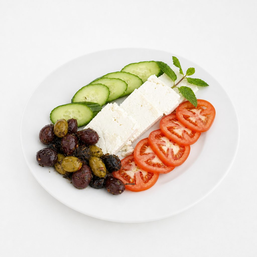 Greek Cheese Plate.