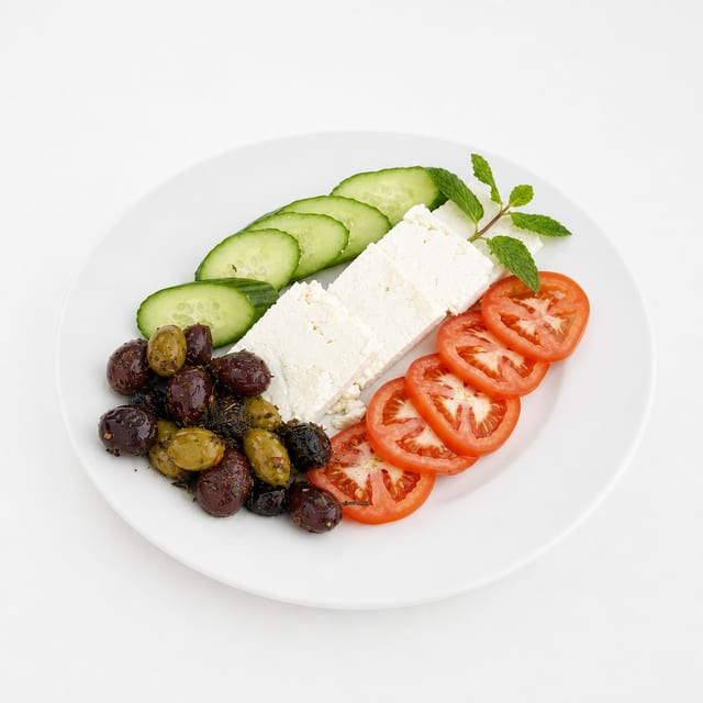 Greek Cheese Plate.