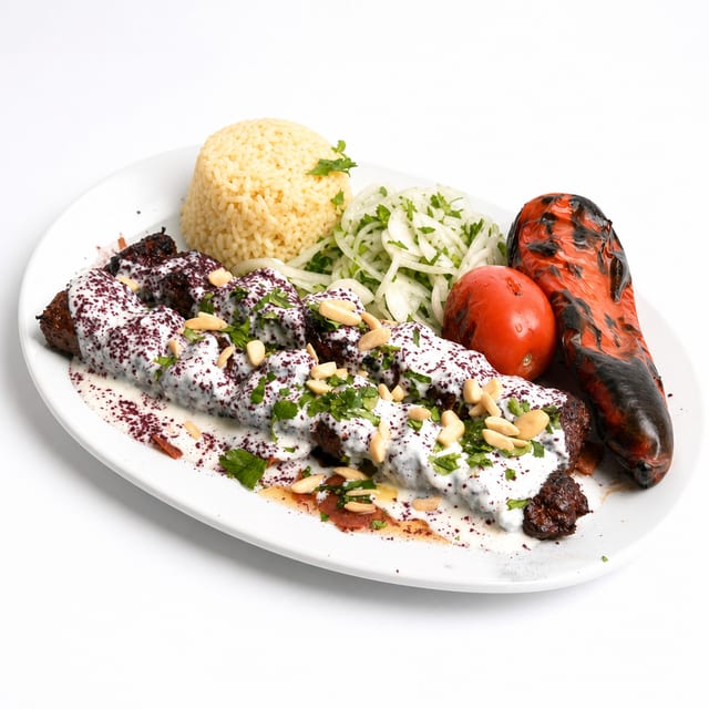 Laban (Yogurt) Kebab Plate.