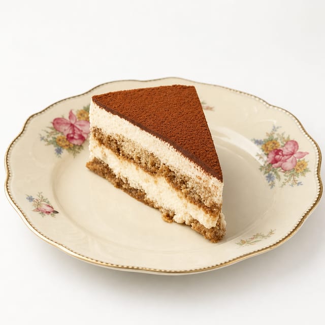 Tiramisu Cake Slice * NEW ITEM *.