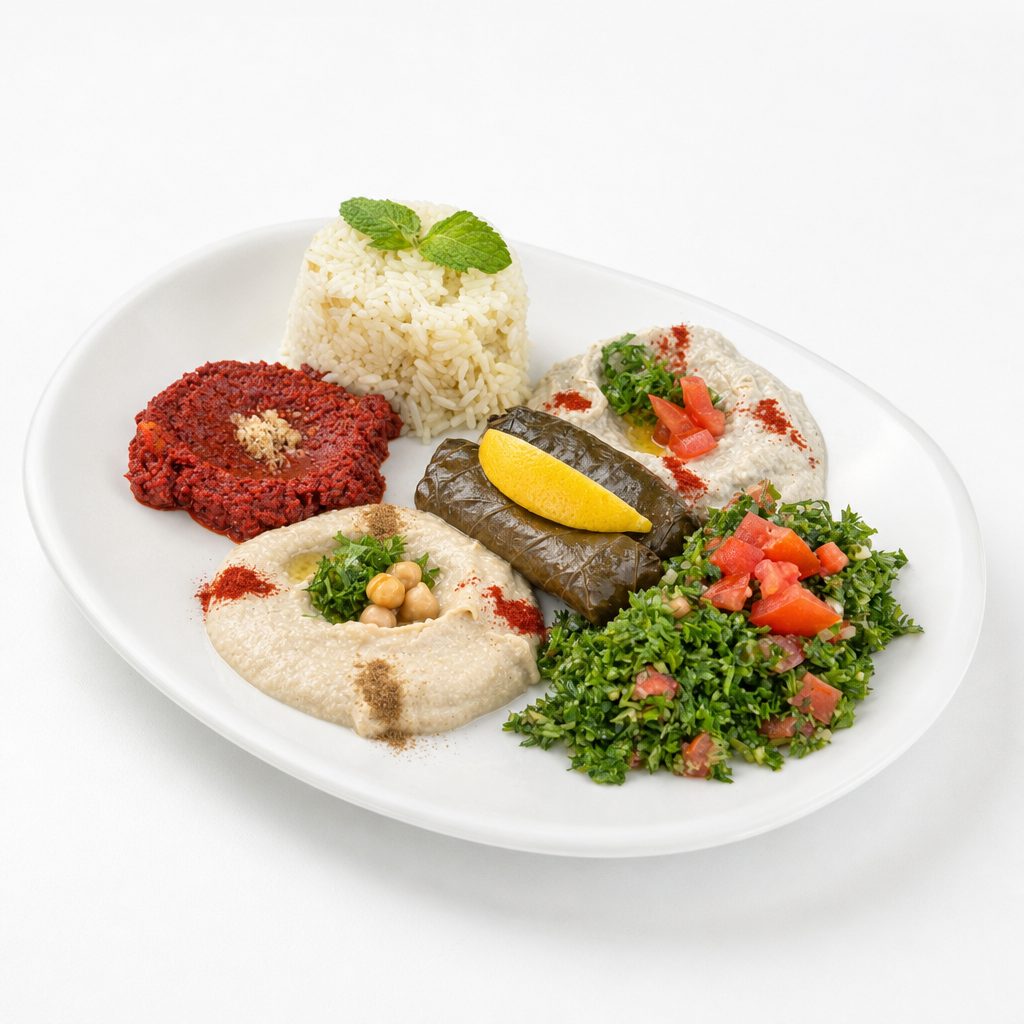 Elena's Veggie Mix Plate.