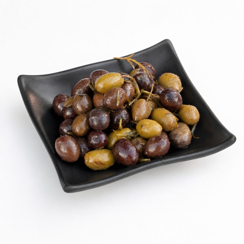 Marinated Olives.