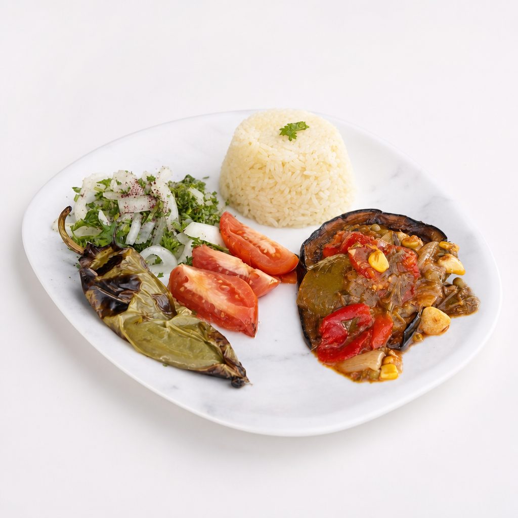 Eggplant Plate.