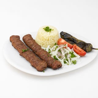 Beef Lula Kebab Plate