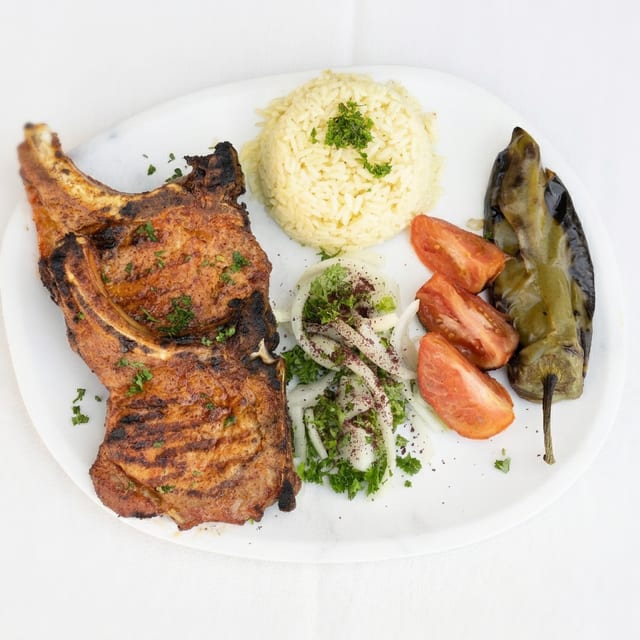 Pork Chops Plate.