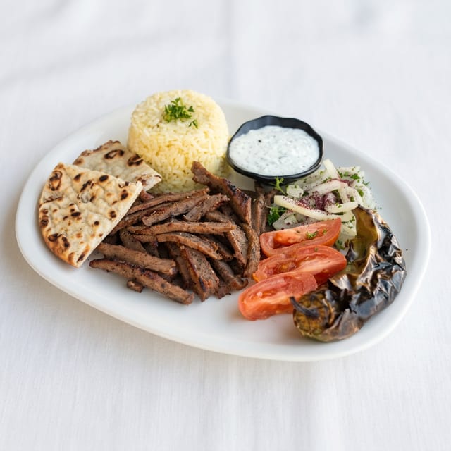 Beef Gyro Plate.