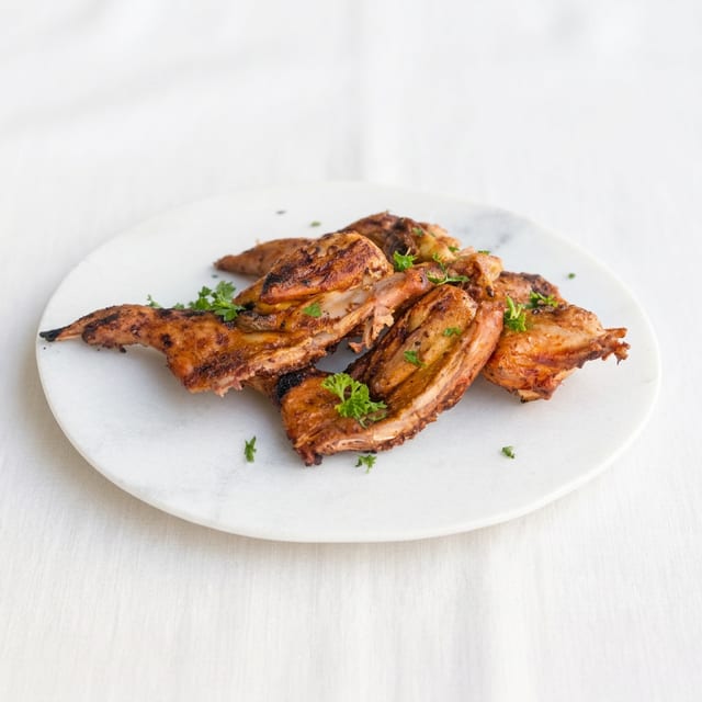 Quail Appetizer.