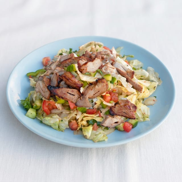 Jumbo House Salad w/ Protein.