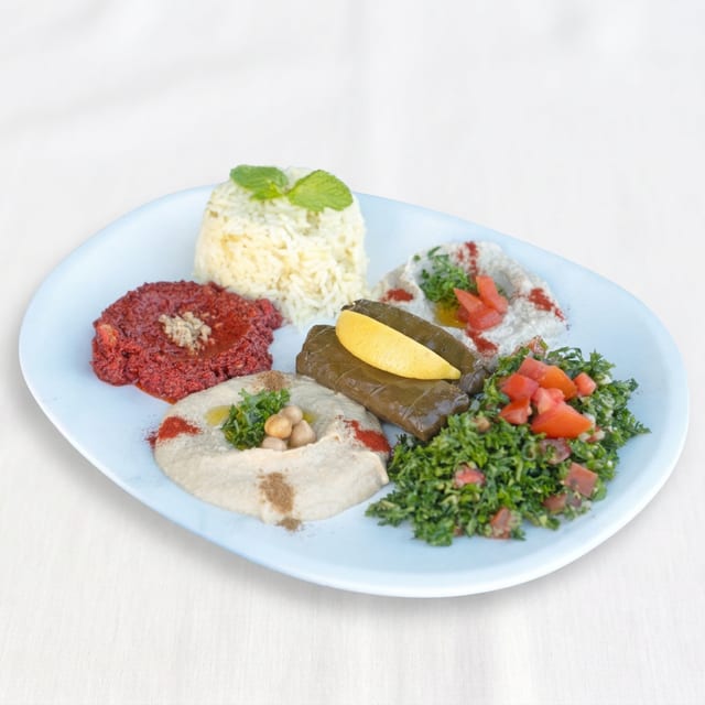 Elena's Vegi Mix Plate.
