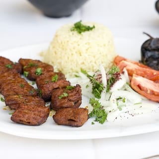 Lamb Shish Kebab Plate